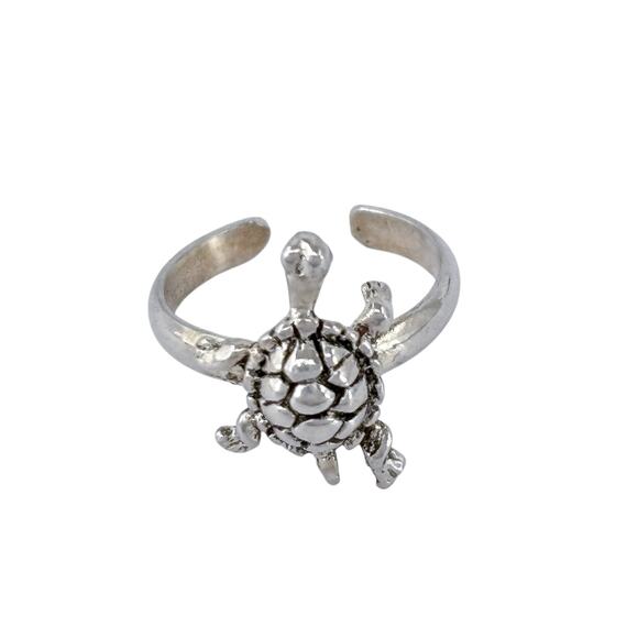 Turtle Ear Cuff | Vintage Sterling Silver 925 - Picture 3 of 9